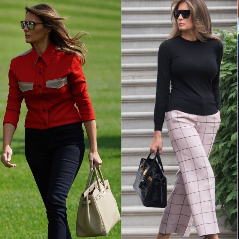 Melania Trump loves her Hermès Birkin 