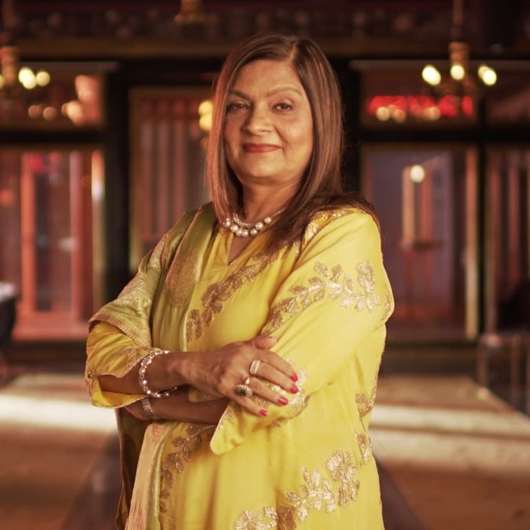 Matchmaker Sima Taparia has become internet famous since the release of the reality series Indian Matchmaking. Photo: Netflix