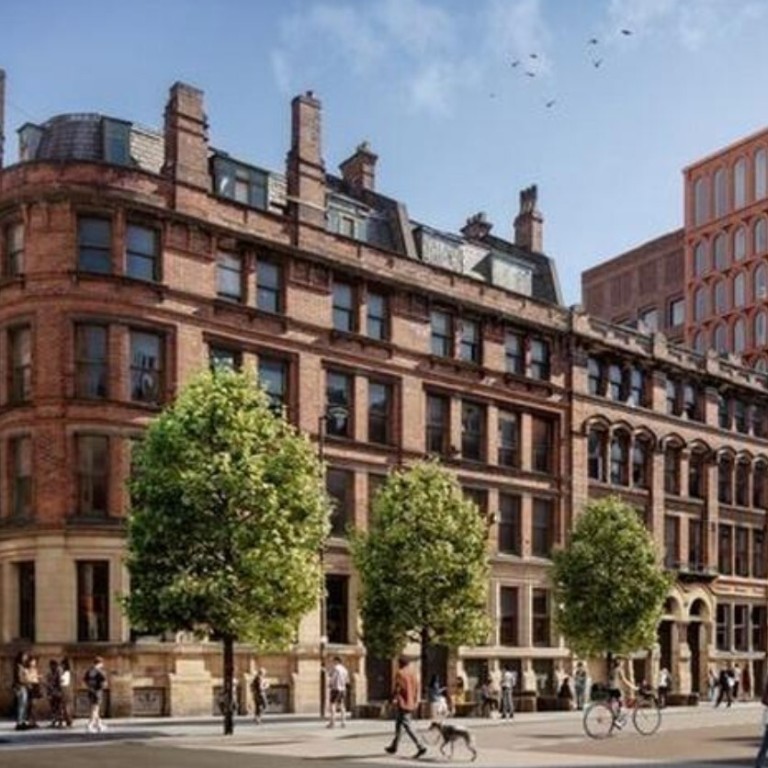 An artist’s impression of the Pestana CR7 hotel – a collaboration between footballer Cristiano Ronaldo and a Portuguese hotel brand – in the centre of Manchester. Photo: Luxurylaunches