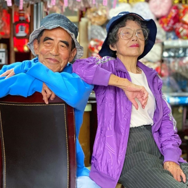 Are these the world’s oldest Instagram influencers? This Taiwanese couple is taking others to the cleaners. Photo: @wantshowasyoung/Instagram