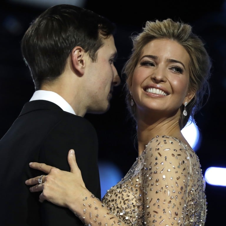 Donald Trump’s daughter Ivanka Trump and her husband Jared Kushner are the all American power couple – but their power has courted controversy as advisers in The White House. Photo: AP
