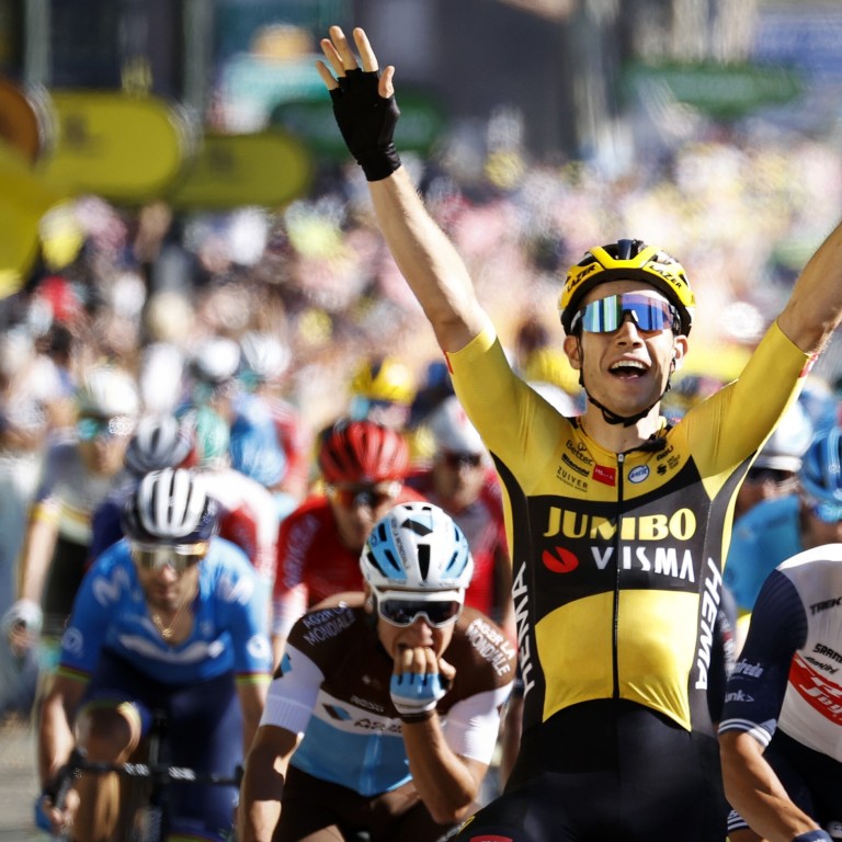 Tour De France Wout Van Aert Beats Wind To Pick Up Second Stage Win South China Morning Post