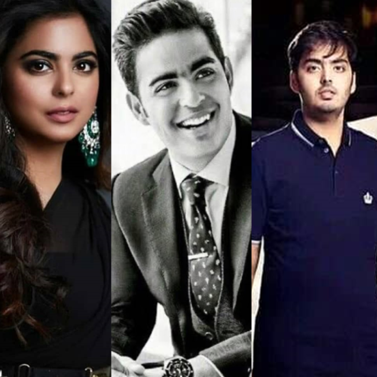 The Ambani family’s new generation (from left) Isha, Akash, Anant and Jai Anshul. Photos: @isha_ambani_official, @akashambani_, @anantambanifc, @jaianshulambani/Instagram