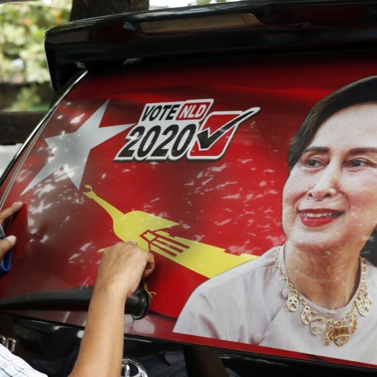 Myanmar S Election Campaign Starts With Aung San Suu Kyi Urging Landslide Victory South China Morning Post