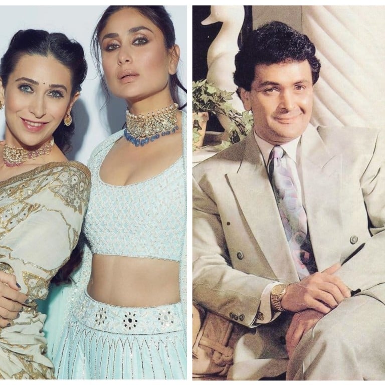 From left: Ranbir Kapoor, Karisma and Kareena Kapoor, Rishi Kapoor. Photo: @__ranbir_kapoor_official__, @therealkarismakapoor, @rishikapoor_67/Instagram