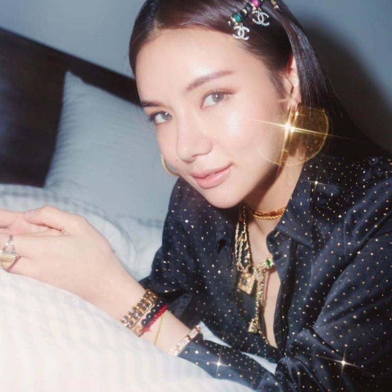 Behind the mask, Kim Lim has lead a privileged but problematic life. Photo: @kimlimhl/Instagram