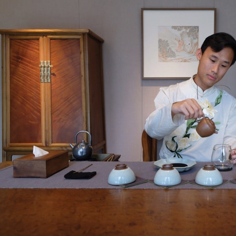 Did you have any idea the placement of your tea cup could hold such profound meaning? Welcome to the traditional Chinese art of tea formations. Photo: Arthur Tam
