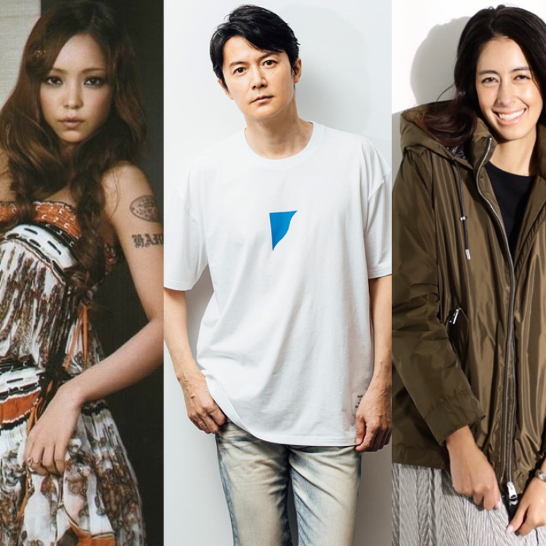 Crazy Rich Asians of Japan: Namie Amuro, Masaharu Fukuyama and Izumi Mori. Photo: @namieamuro9.16, @masaharu_fukuyama_official, @izumi.mori/Instagram