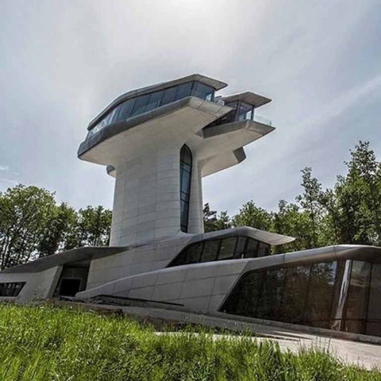 The nickname of Vladislav Doronin’s residence, ‘The Spaceship House’, goes without saying. Photo: OKO Group/ Handout