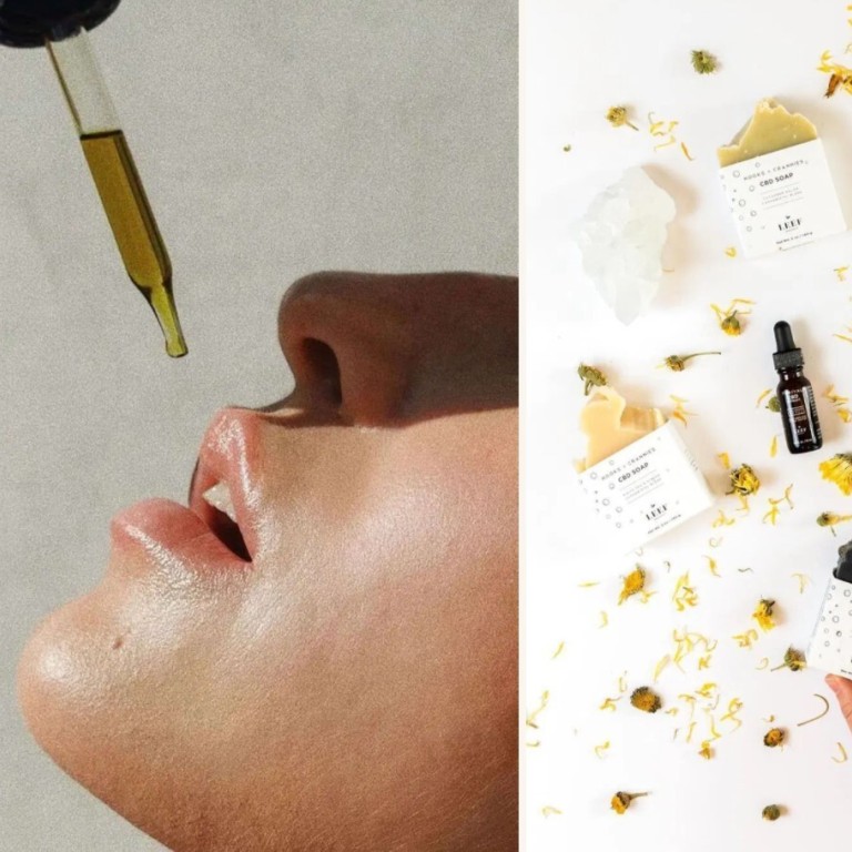 From left, CBD oil and hemp products, all derived from the cannabis plant, gaining increasing acceptance in health and wellness. Photo: Regenerative Travel