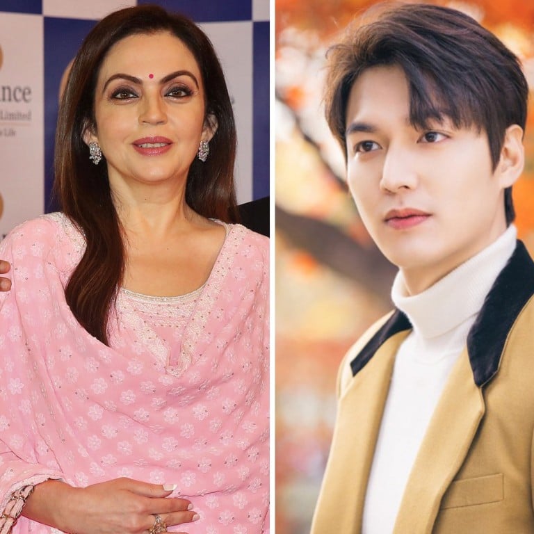 Bernard Arnault, Nita Ambani, Lee Min-ho. Photo: handout, Reuters, AFP