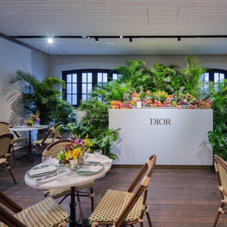 Cafe Dior – high-end fashion brands are increasingly looking to add restaurants and hospitality to the ways they fulfil their customers, and Asia is in the vanguard of the movement. Photo: Dior