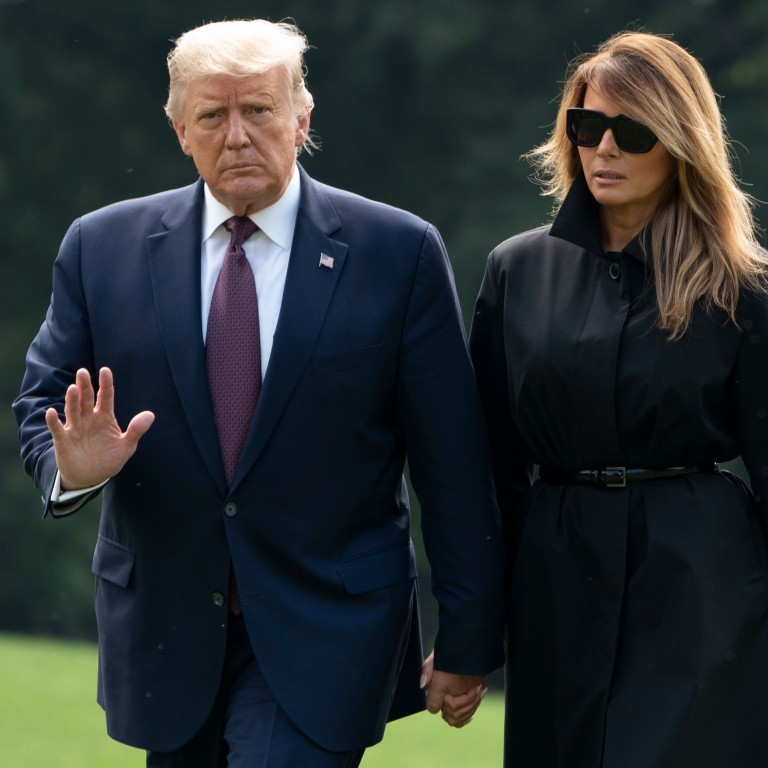 US President Donald Trump and first lady Melania Trump. Photo: AFP