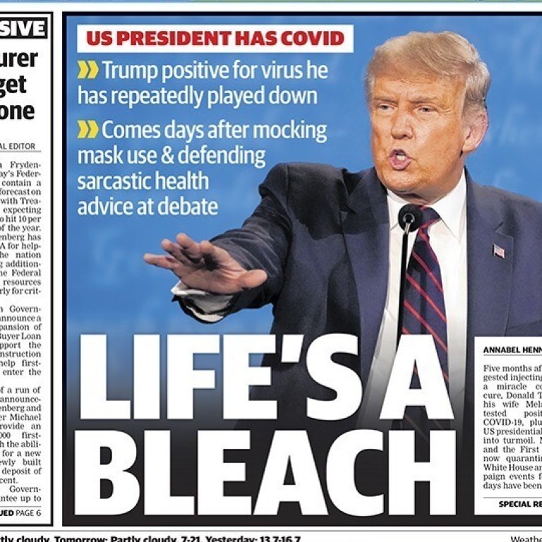Trump S Covid 19 Diagnosis Sparks Worries In Asia And The Headline Life S A Bleach South China Morning Post