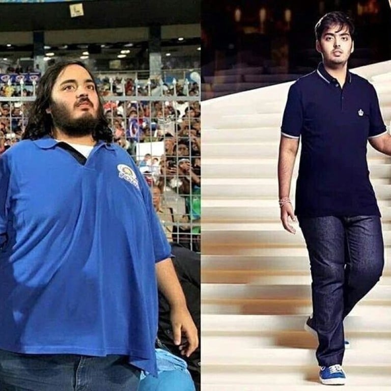 Anant Ambani lost 108kg over just18 months. Photo: @anantambanifc/Instagram