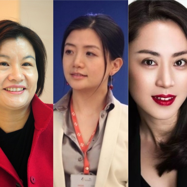 China’s self-made female billionaires: Zhou Qunfei, Li Ying, Lilian Wu and Anni Chen. Photos: Agence France-Presse; eastday.com; qq.com; ifeng.com