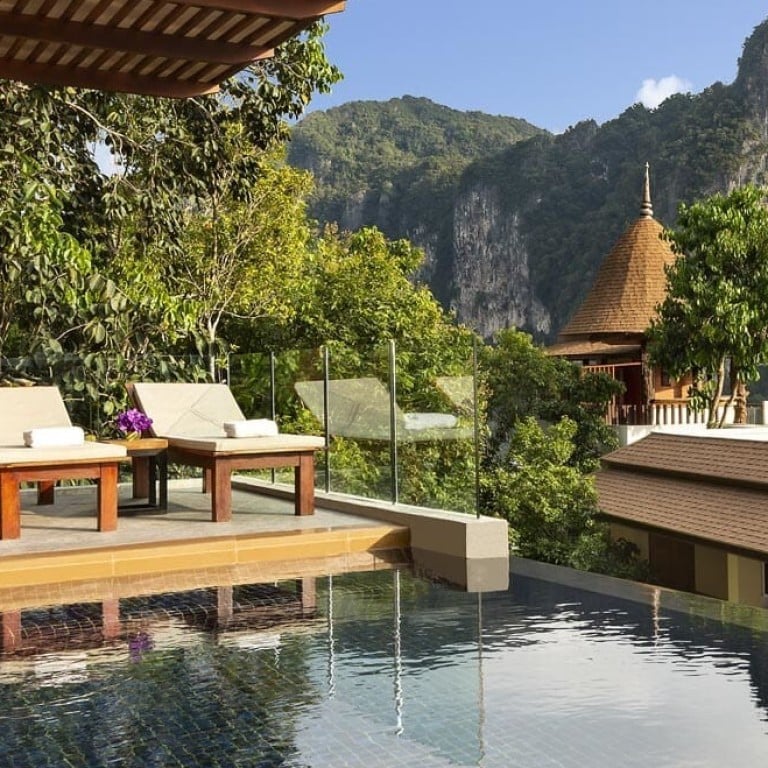 The lush surrounds of the Avani Ao Nang Cliff Krabi Resort in Thailand. Photo: Avani Hotels