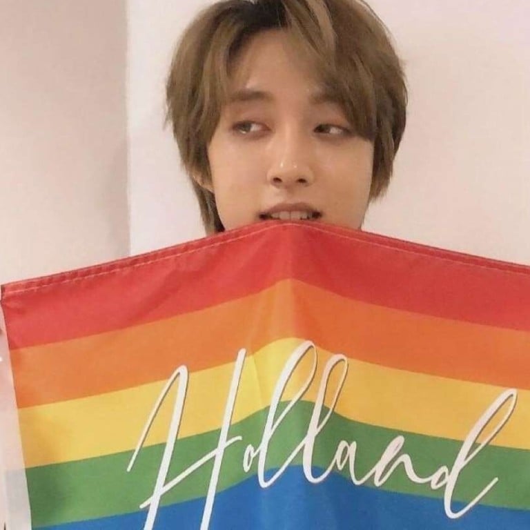 Holland, also known as Go Tae-seob, is K-pop's first openly gay idol. Photo: Bang Showbiz