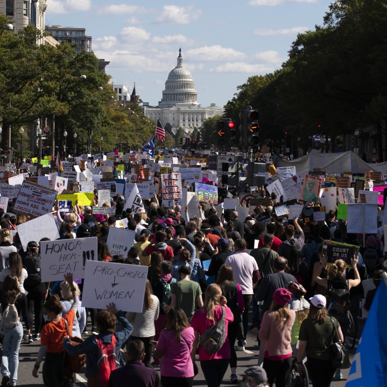 Us Election 2020 Thousands Join Anti Trump Women S Rallies Urging Vote For Change South China Morning Post