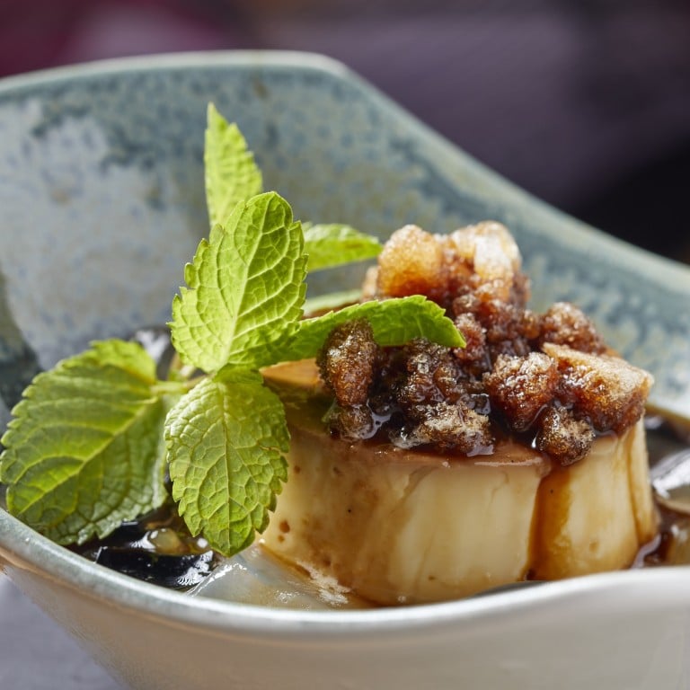Monsoon’s Vietnamese crème caramel with coffee granita. Photo: Monsoon