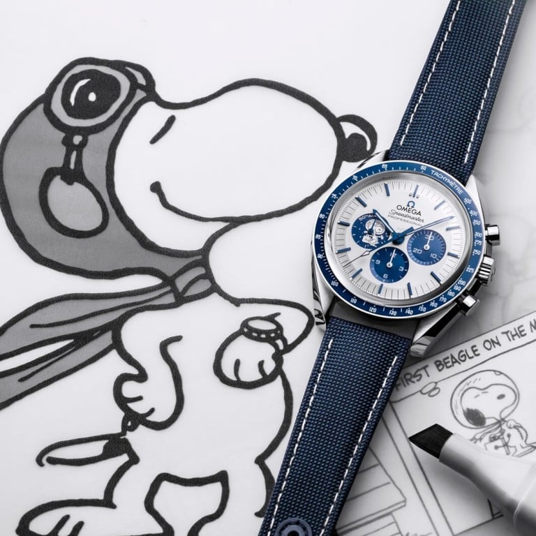 Omega speedmaster moonwatch snoopy top