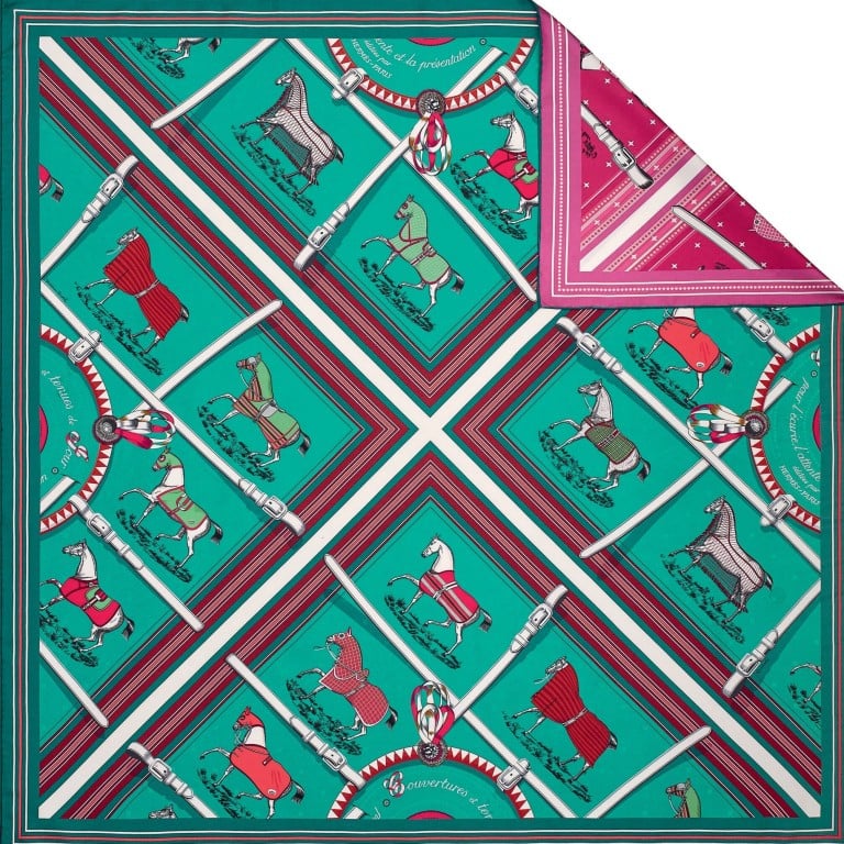 Extravagantly patterned silks and fine leathers are the cornerstones of Hermès autumn/winter 2020 women’s collections. Photos: Hermès