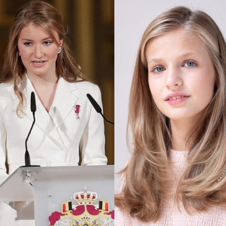 Prince Christian, Princess Elisabeth, Princess Leonor. Photo: @hrh_prince_christian @elisabeth.of.belgium @princess.of.asturias/Instagram