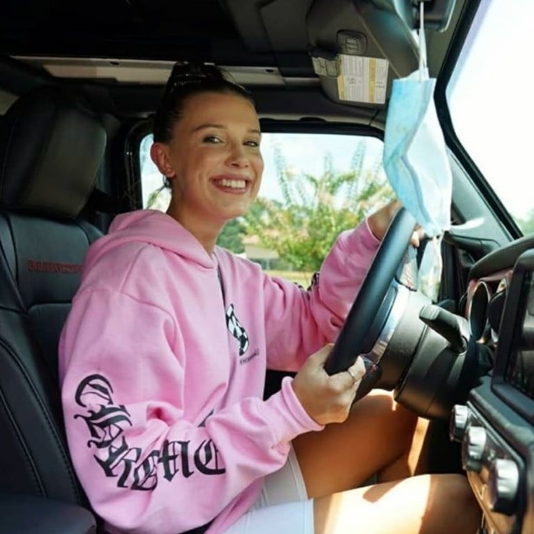 She’s only just passed her driving test, but Stranger Things star Millie Bobby Brown already has some pretty sweet rides. You can do that when you’re worth millions. Photo: @milliebobbybrown/Instagram