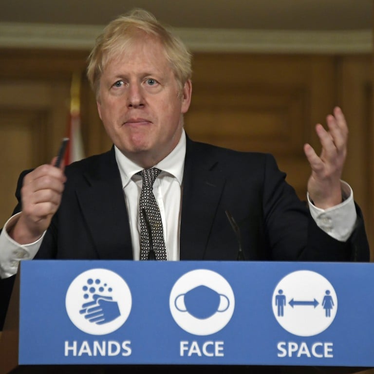 With 1 Million Coronavirus Cases Boris Johnson Announces New National Lockdown For Uk Next Week South China Morning Post
