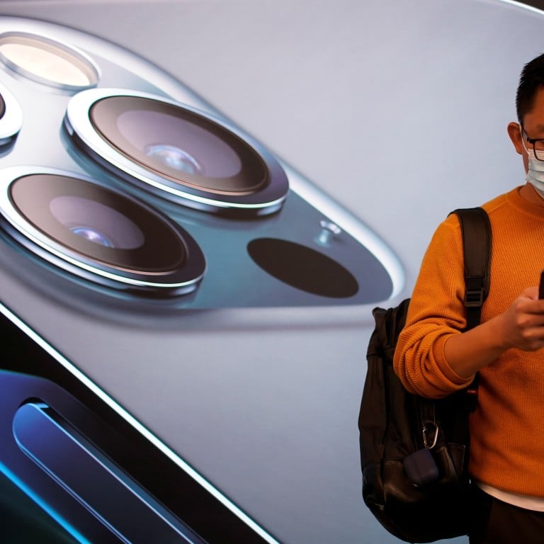 Apple recently debuted its new iPhone 12 in China, but netizens have criticised its high price and negatively compared it to domestic brands. Photo: Reuters