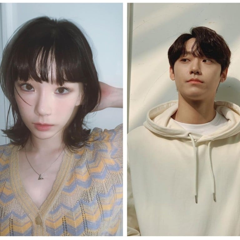 Taeyeon from Girls' Generation, Lee Do-hyun, and Chen from Exo. Photo: @taeyeon_ss, @ldh_sky, @chen.exox / Instagram