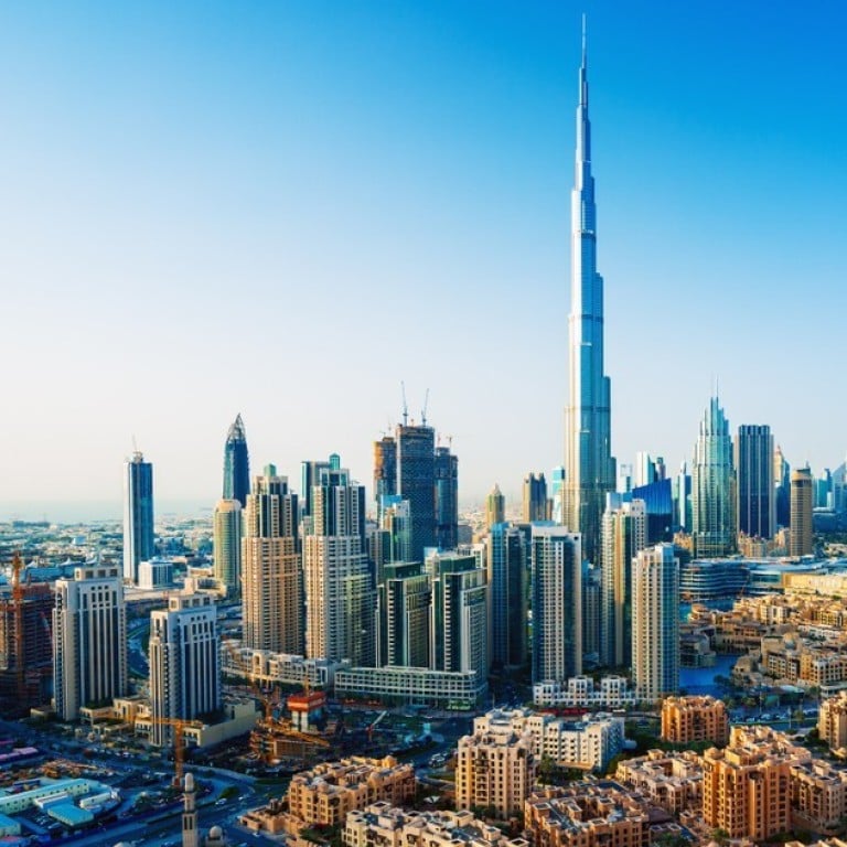 Burj Khalifa, the world’s tallest building, towers above the skyscrapers of downtown Dubai, United Arab Emirates. Photo: handout