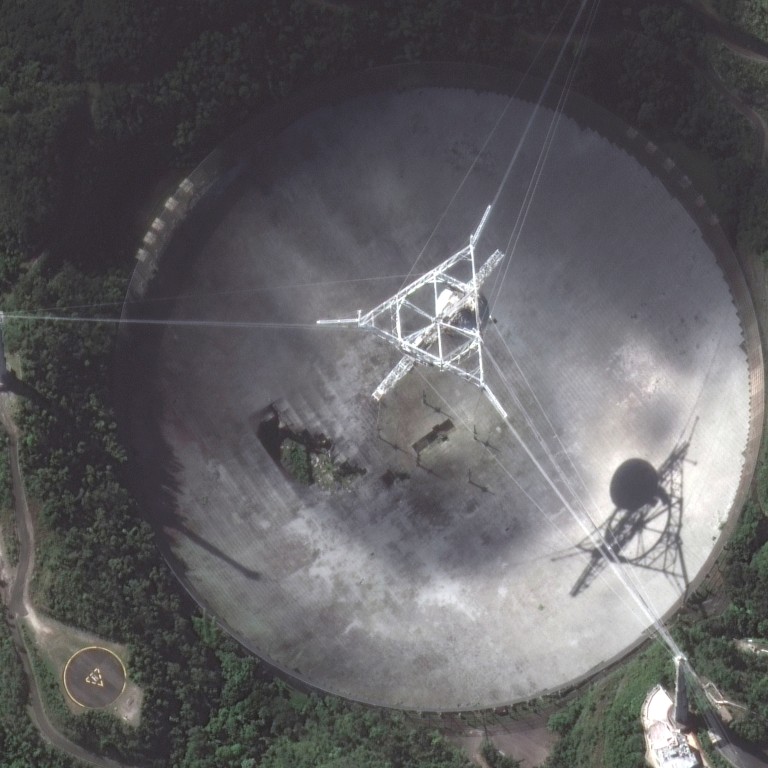 Arecibo space telescope where James Bond film GoldenEye and Jodie