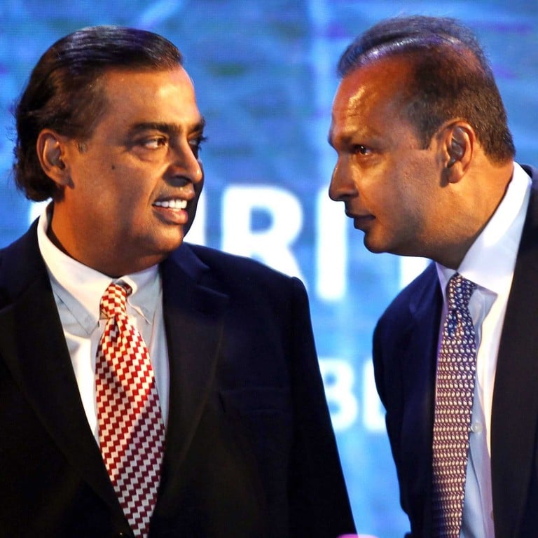 The relationship between brothers Mukesh and Anil Ambani has been strained ever since their father, Dhirubhai, passed away without leaving behind a will. Photo: Getty Images