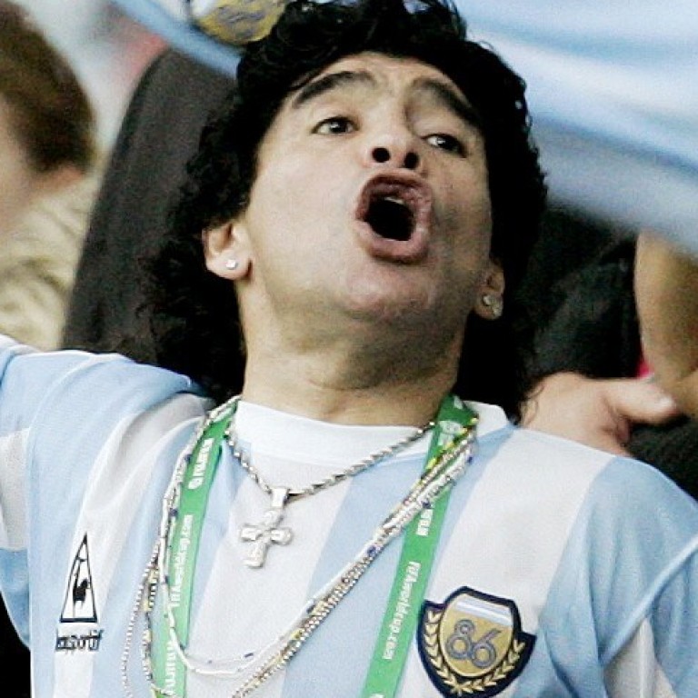 Argentinian football legend Diego Maradona dies of heart attack at