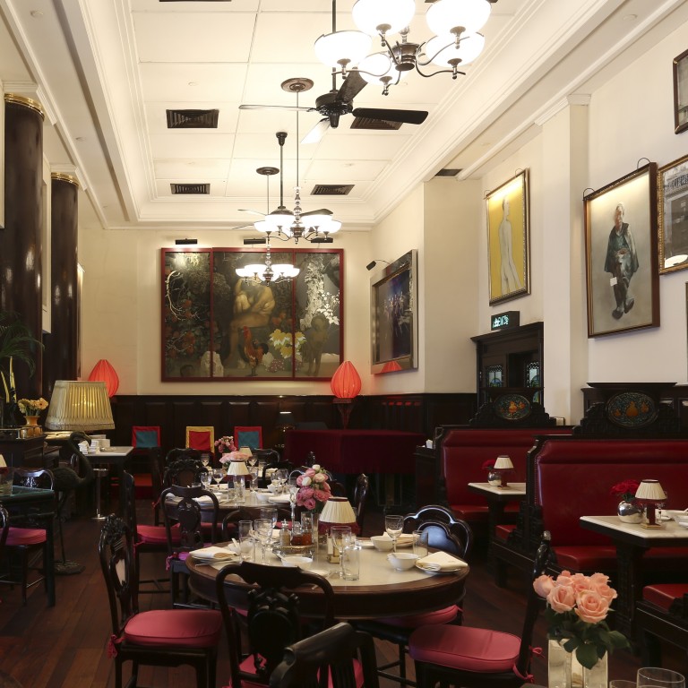 The main dining room at The China Club in the old Bank of China Building in Central. Photo: Jonathan Wong