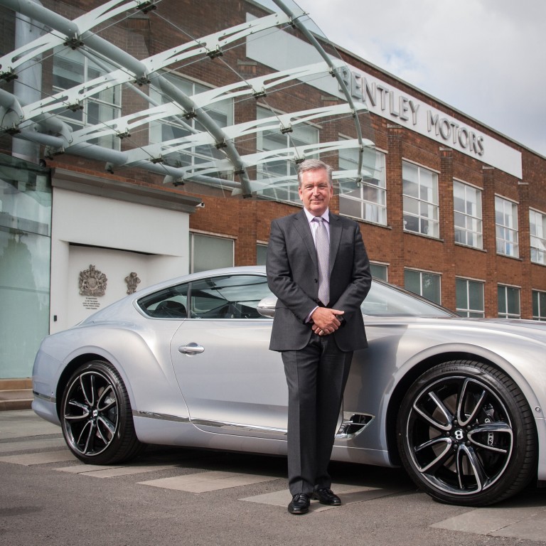 Adrian Hallmark, CEO of Bentley Motors, is excited by the time of huge change his industry is facing. Photo: Bentley Motors