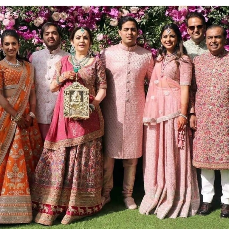 The Ambani family. Photo: Instagram