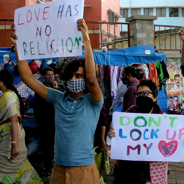 Love Jihad Indian Muslim Student Arrested For Trying To Convert Hindu Girl Under New Interfaith Marriage Law South China Morning Post Muslims in india are working to bring that about by preying on emotionally vulnerable hindu girls, converting them to islam, and then marrying them off to muslim men, so that the muslim community grows and the hindu community declines. love jihad indian muslim student