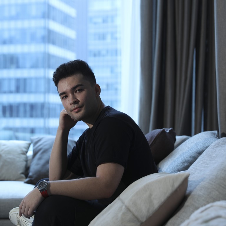 Watch influencer Austen Chu, founder of Instagram account Horoloupe, at AP House, Central, Hong Kong. Photo: Nora Tam