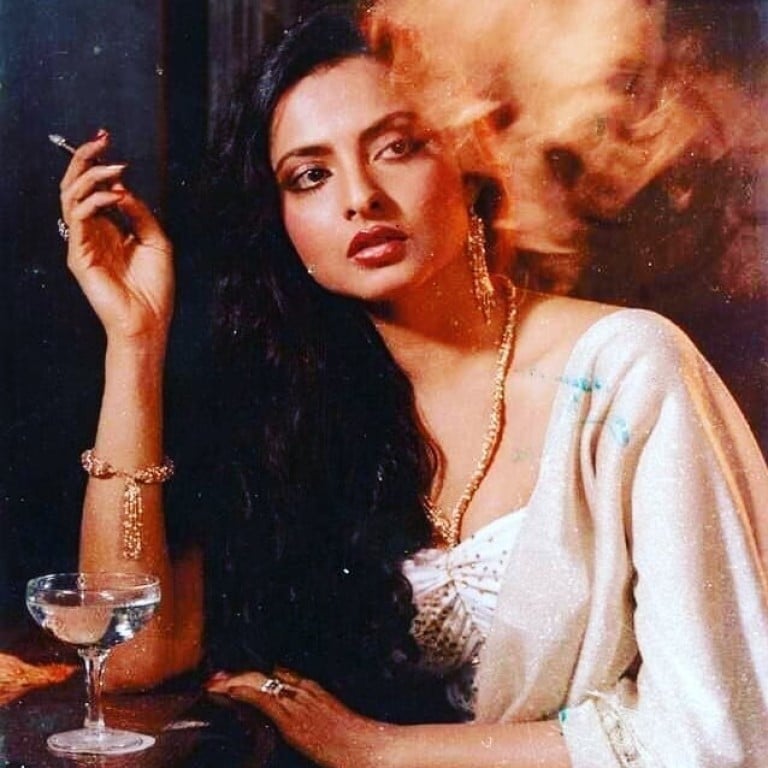 Rekha, for decades one of Bollywood’s most enigmatic and divisive actresses. Photo: @rekhaji_officalfanclub/Instagram