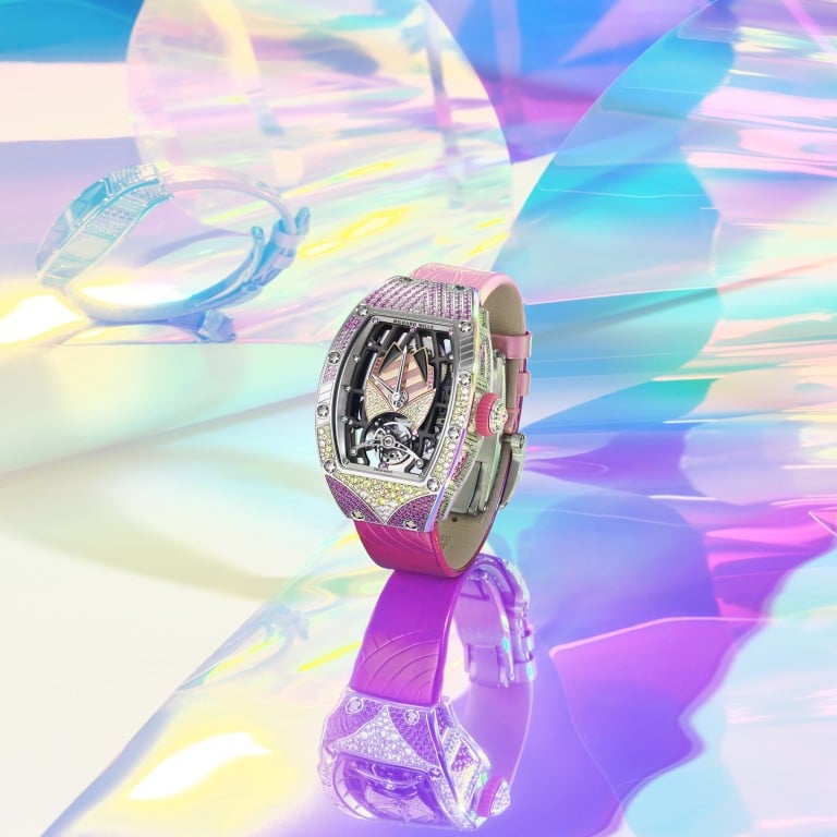 Richard Mille’s Bianca watch was designed to evoke the disco era of the 1970s. Photo: Lilas Lequellec