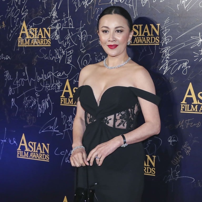 Actress Carina Lau on the red carpet of the Asian Film Awards at The Venetian Macao in 2018. Photo: Edward Wong