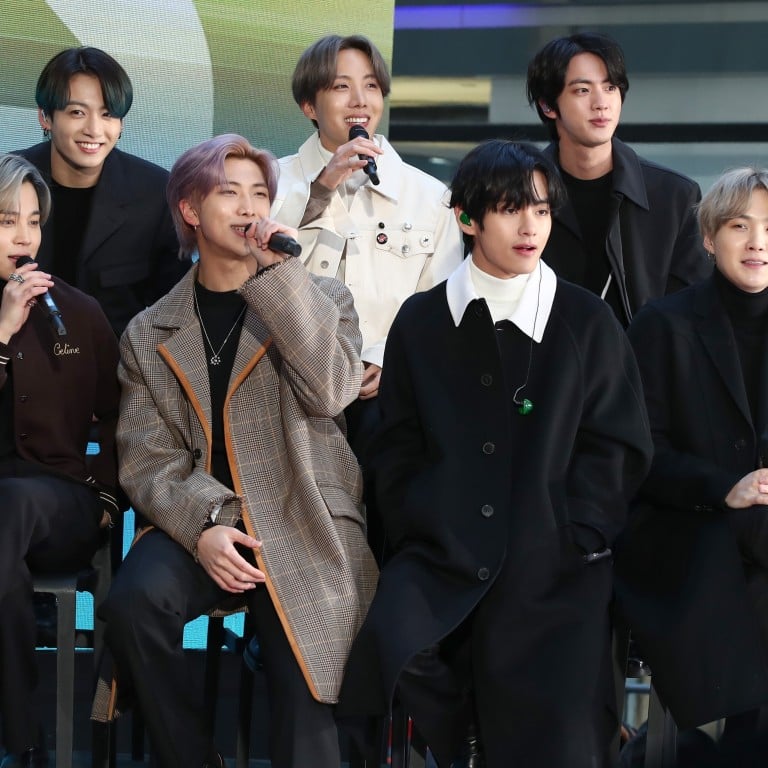 Jimin, Jungkook, RM, J-Hope, V, Jin and Suga on the Today Show at Rockefeller Plaza on February 21, 2020 in New York City – what a year these boys have had. Photo: WireImage