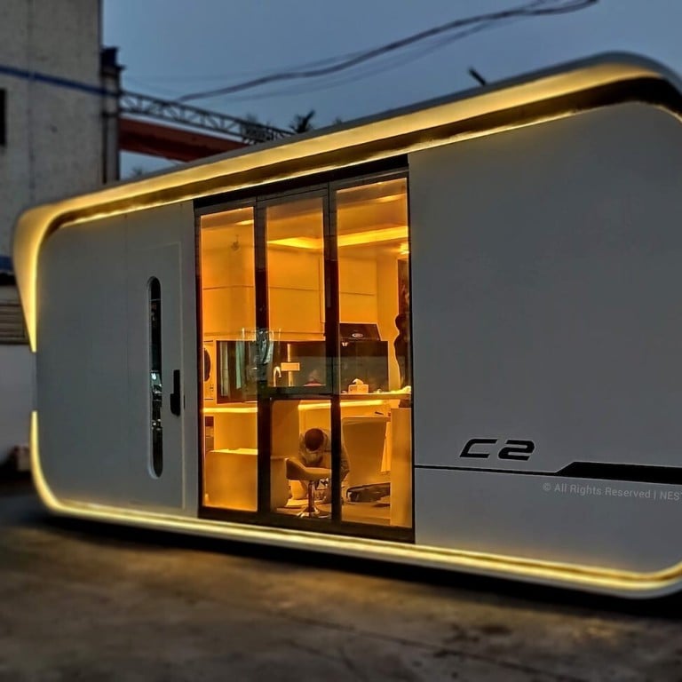Singapore’s Nestron Cube Two – spaceship, or motor home? Photo: Nestron