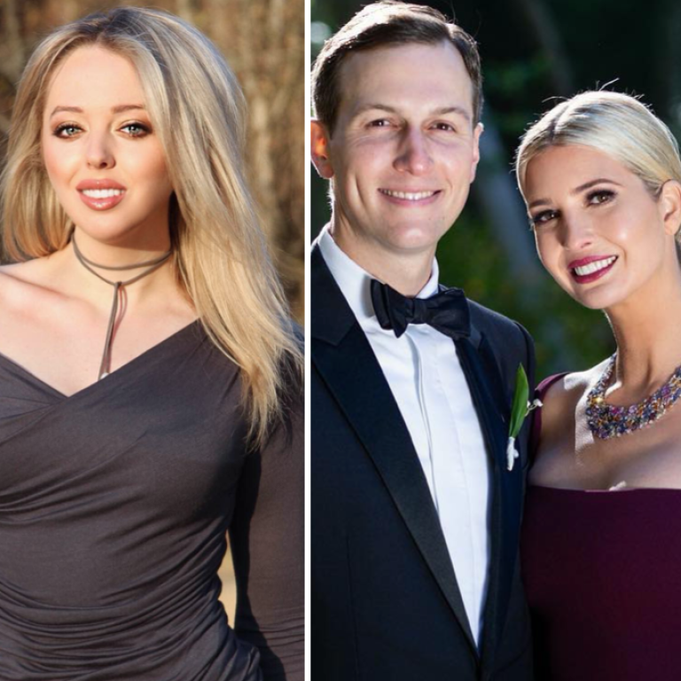 Donald Trump Jr. and Kimberly Guilfoyle, Tiffany Trump, and Jared Kushner and Ivanka Trump are all buying – or considering buying – properties in Florida. Photos: @donaldtrumpjr; @tiffanytrump; @ivankatrump/Instagram