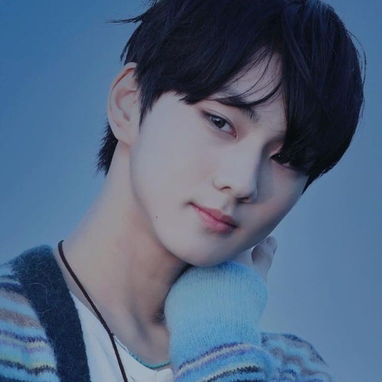 Jungwon, leader of the K-pop group Enhypen, is cool, calm and collected – just like the colour blue, according to his bandmates. Photo: @enhypen/Instagram