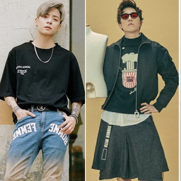 Amber Liu, Lee Hong-ki and G-Dragon – three K-pop idols breaking gender boundaries. Photos: @ajol_llama; @lee_hong_ki_2015; @gdragon_offical/Instagram