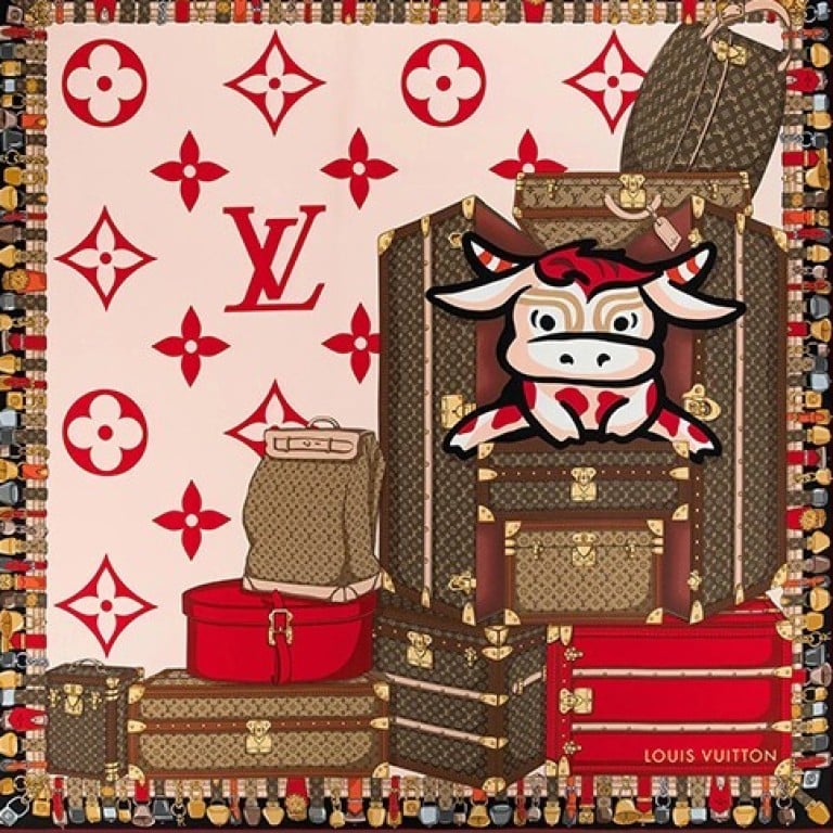 Louis Vuitton’s Year of the Ox-inspired trunks – one of many ways Western luxury brands are attempting to tap into Chinese consumers celebrating Lunar New Year. Photo: Louis Vuitton