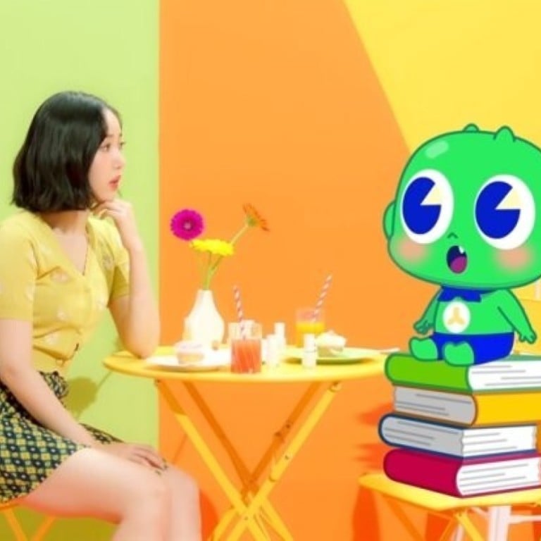 A still from the music video for Be Yourself (Shinbi x SINB Song), from anime series Shinbi Apartment: Doomsday, featuring SinB from K-pop girl group GFriend. Photo: The Korea Times